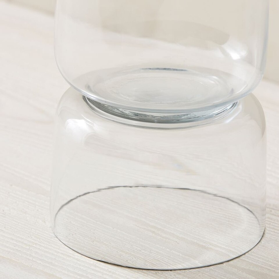 Foundations Clear Glass Vases West Elm UK